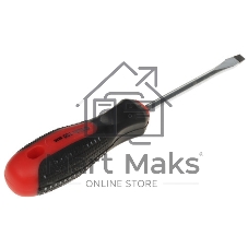 Отвертка Matrix fusion 11423 sl6.0х100 мм crv 3х компонентная рукоятка ''anti slip''