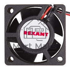 Вентилятор для корпуса Rexant RX 4020MS 24VDC черный, 40 мм, 6800 об/мин, 28 дБ, 2 pin