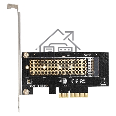 Переходник ExeGate EXE-534 (M.2 M key -> PCI-E x4 v3.0 для установки SSD 2230/2242/2260/2280 M.2 M key в слот PCI-E x4)