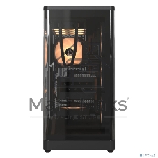 Компьютерный корпус Formula V Line Crystal U9 PA Black, ATX, TYPE-C*1, USB3.0*2, Curved Glass, SIDE 3x PERFORMANCE ARGB, REAR 1x PERFORMANCE ARGB