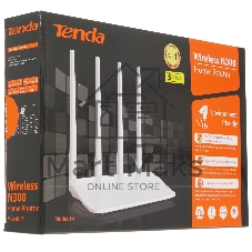 Маршрутизатор TENDA F6 Wi-Fi 300MBPS 10/100M