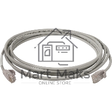 Патч-корд Lanmaster LAN-PC45/28-U6A-1.5-GY UTP RJ-45 вил. кат.6A 1.5м серый LSZH
