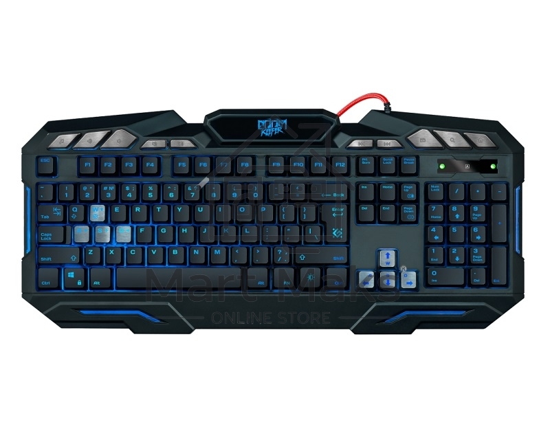 Клавиатура Defender Doom Keeper GK-100DL RUпроводная, USB, черный