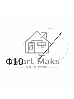 Индикатор ГРАНЕНЫЙ Ø10.2 220V зеленый Rexant