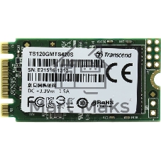 Накопитель SSD M.2 Transcend 120Gb MTS420 (SATA3, up to 560/340MBs, 85000 IOPs, 3D TLC, 22х42мм) TS120GMTS420S