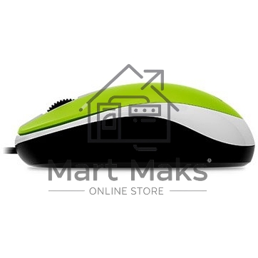 Мышь проводная Genius DX-120 зеленый, 1000 dpi, USB, кнопки - 3