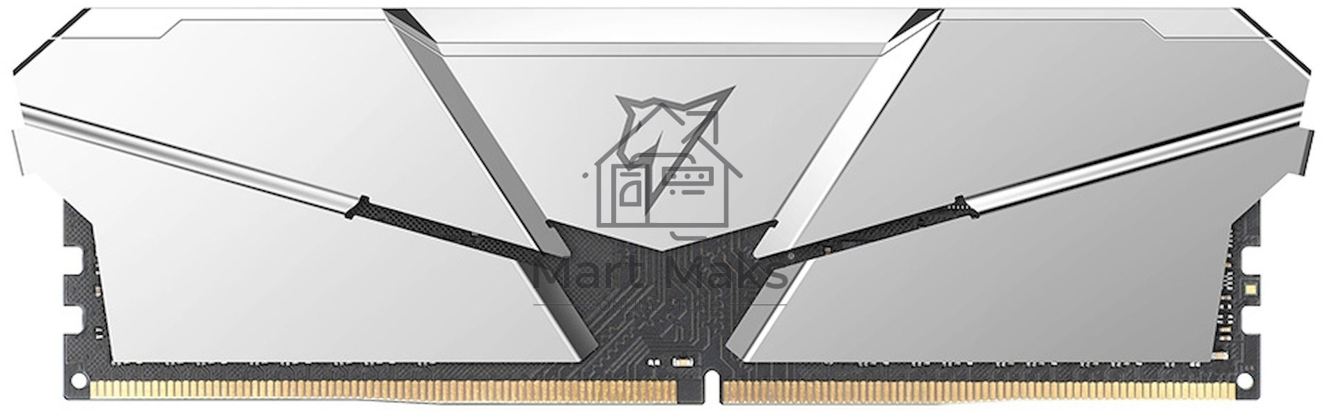 Оперативная память NETAC Shadow, DDR4, 16GB (2x8GB), 3600MHz, CL18, DIMM, с радиаторами, RGB, серебристый