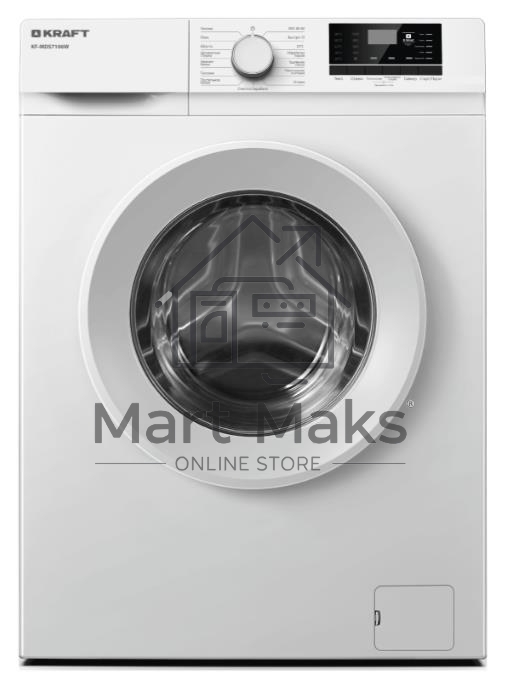 Стиральная машина Kraft KF-MDS7106W белый, загрузка фронтальная 7 кг, 1000 об/мин., класс: А+