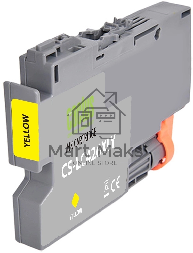 Картридж струйный Cactus CS-LC426XLY желтый (54 мл) для Brother MFC-J4335DW/J4340DW/J4535DW/J4540DW