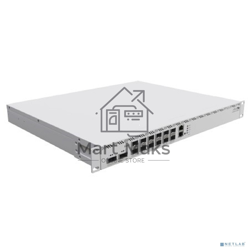 Роутер MikroTik CCR2216-1G-12XS-2XQ 10/100/1000BASE-TX/SFP серый