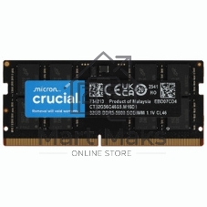 Оперативная память Crucial, DDR5, 32GB (1x32GB), 5600MHz, CL46 SO-DIMM