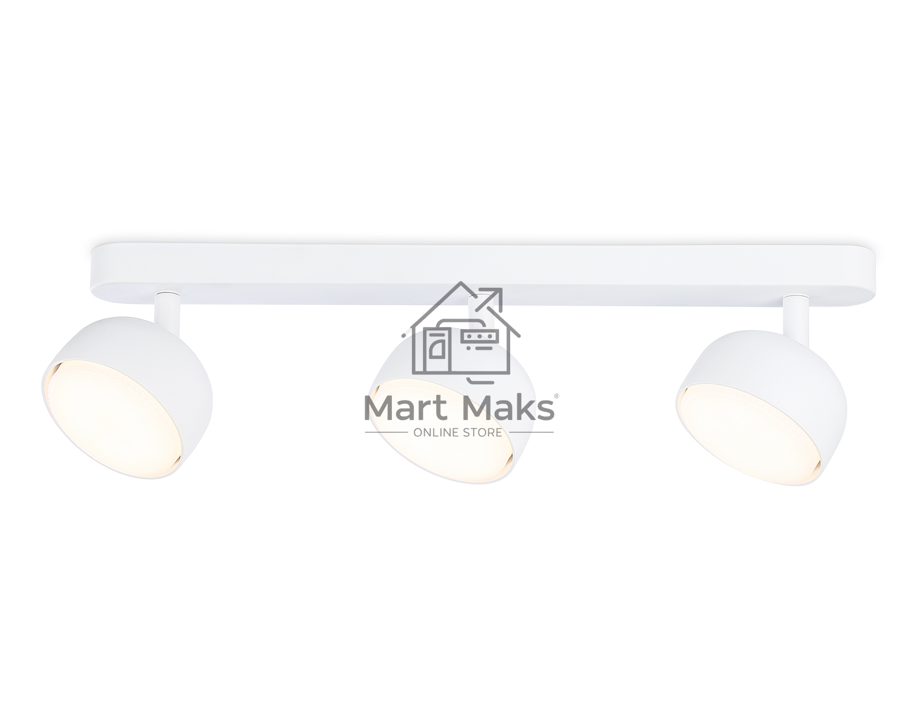 Светильник Ambrella light TN71015/3 WH белый GX53/3 max 12W 400*80*90