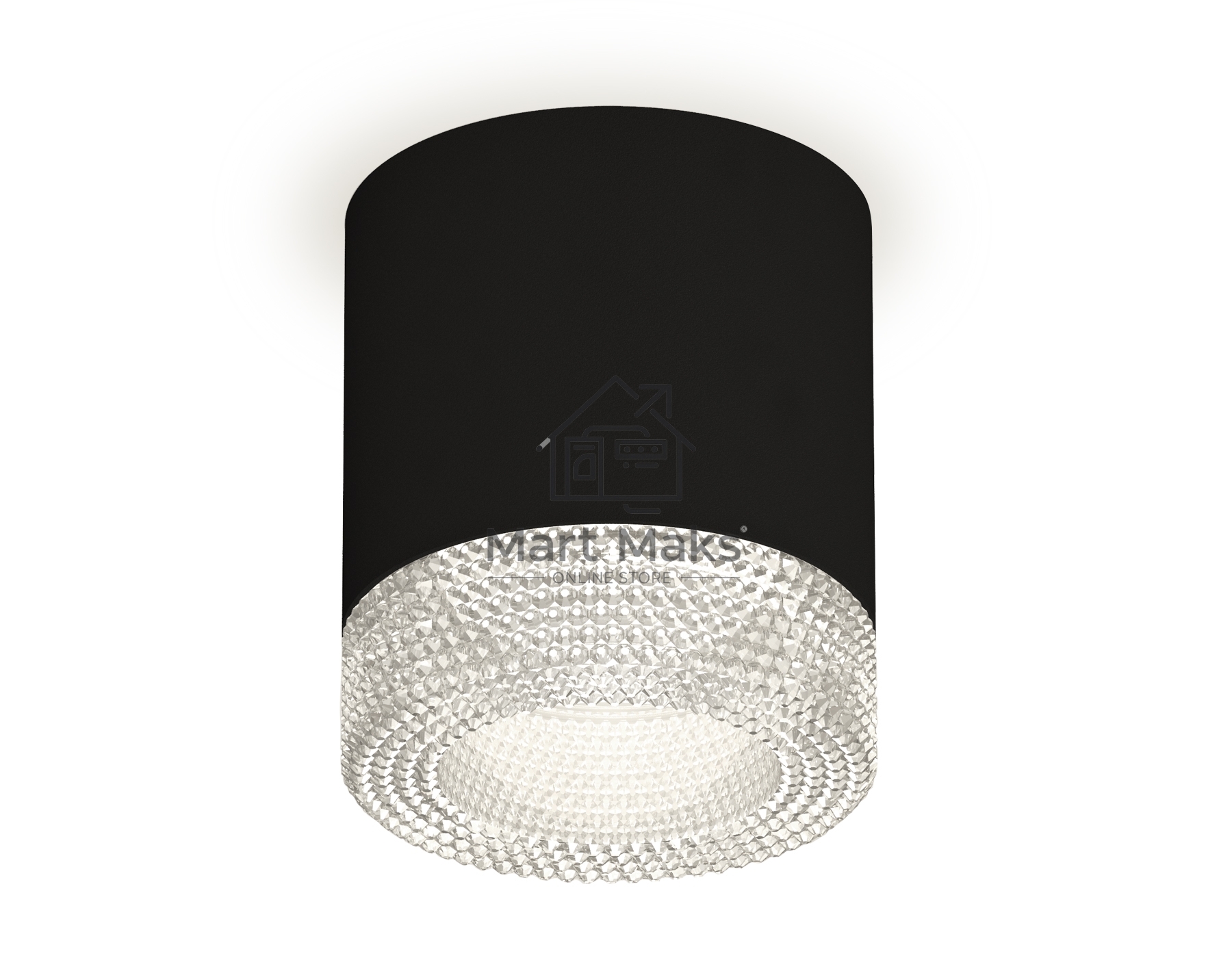 Светильник Ambrella Light XS7402010 SBK/CL черный песок/прозрачный MR16 GU5.3 (C7402, N7191)