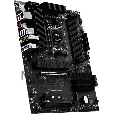 Материнская плата MSI PRO B850-S WIFI6E, AM5, AMD B850, 4xDDR5, 4xSATA, 2xM.2, 1xPCIe 4.0 x16, DisplayPort, HDMI, 1x2.5Gb LAN, USB Type-C, 3x3.5 мм, 7.1, ATX
