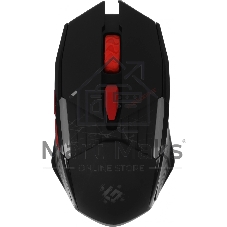 Мышь беспроводная Defender Horrodine GM-237 черный, 3200 dpi, радиоканал, USB, кнопки - 6