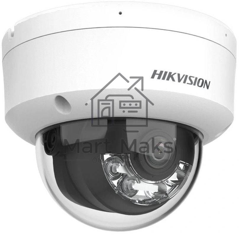 Камера видеонаблюдения IP Hikvision DS-2CD2123G2-LIS2U(2.8mm) 2.8-2.8мм цв.