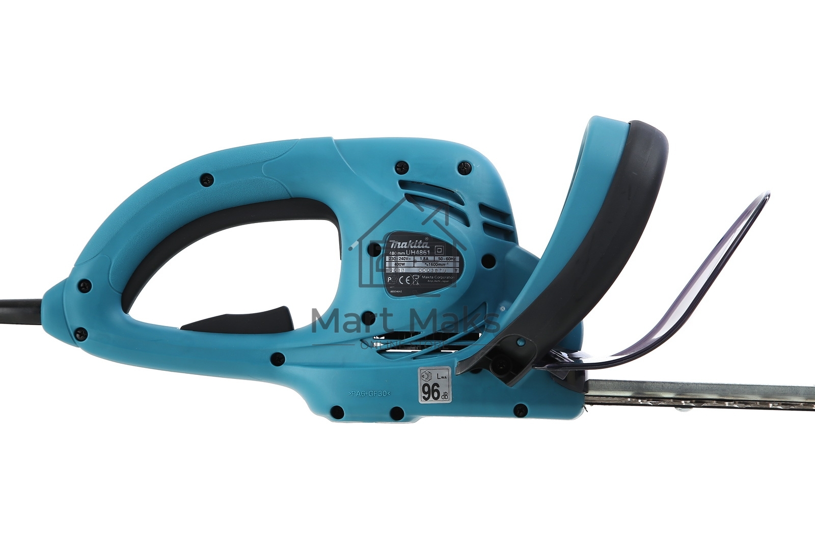 Электрический кусторез Makita UH4861 Кусторез,400Вт,нож-48см,рез-18мм,3.0кг,кор