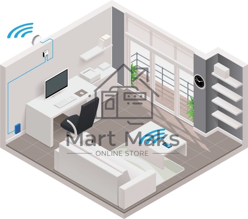 Беспроводной маршрутизатор MikroTik RBmAP2nD 802.11n 300Mbps 2.4 ГГц -1xLAN PoE белый