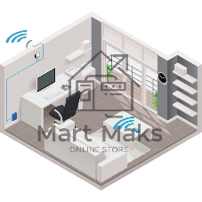 Беспроводной маршрутизатор MikroTik RBmAP2nD 802.11n 300Mbps 2.4 ГГц -1xLAN PoE белый