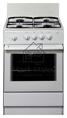 Плита газовая Darina S GM 441 001 W белый/черный, конфорок 4 шт, духовка 50 л, 50 см x 85 см x 51 см