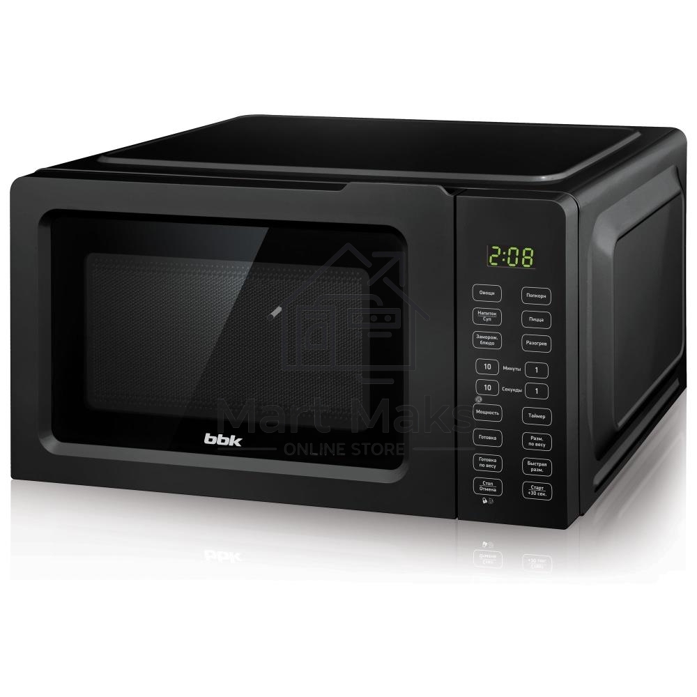 Микроволновая печь BBK 17MWS-786S/B черный 17л 700 Вт кнопки