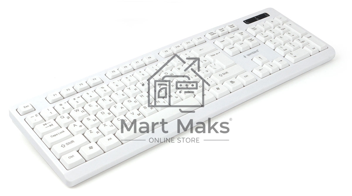 Клавиатура Gembird KB-8355U проводная, USB, белый