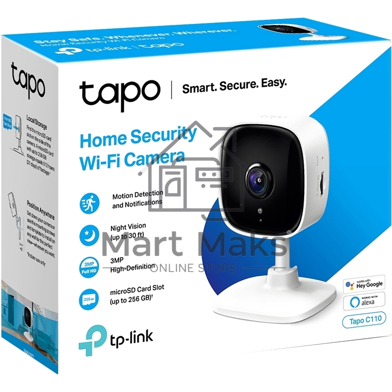 Домашняя Wi-Fi камера TP-Link Tapo C110
