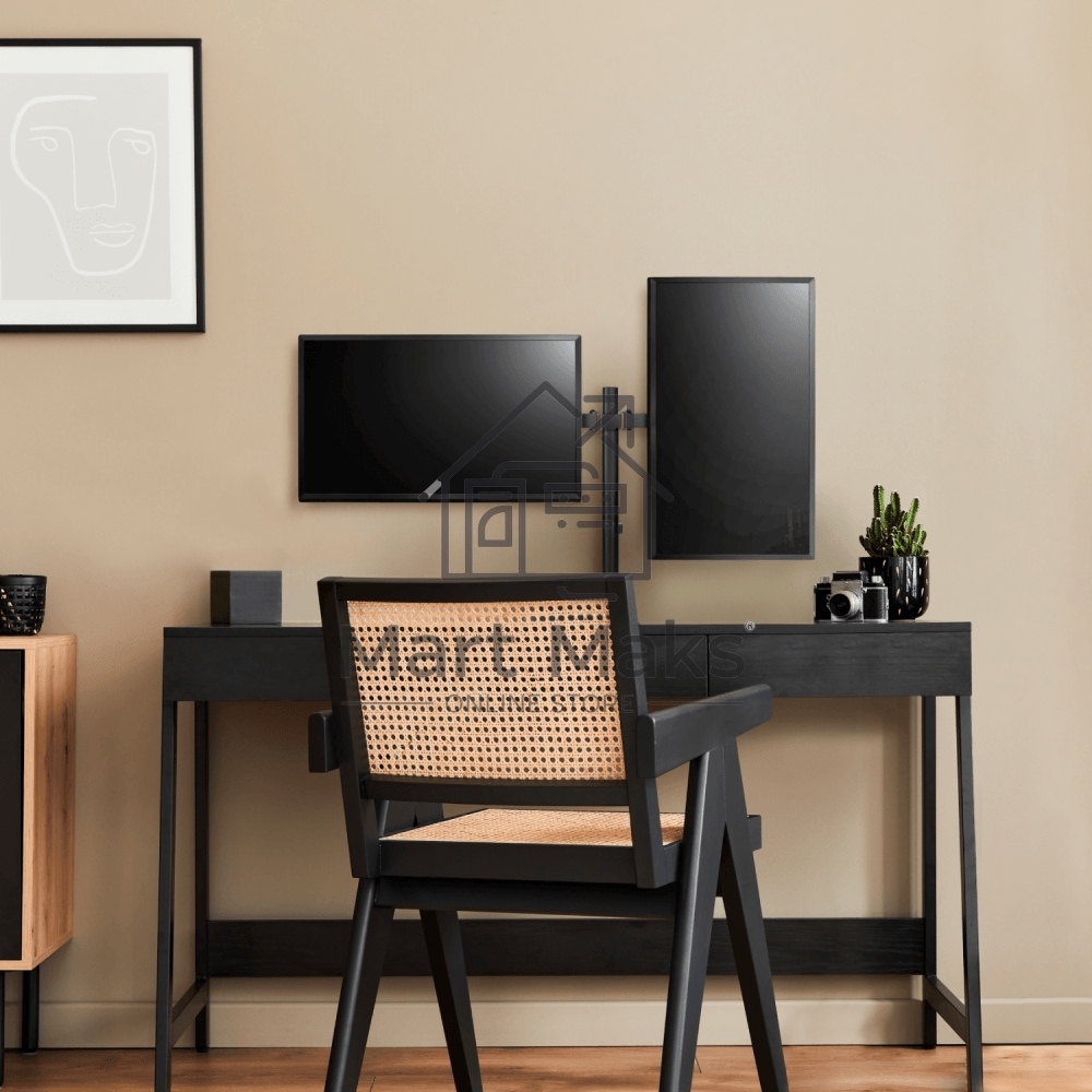 Кронштейн ONKRON D221E для двух мониторов 13
