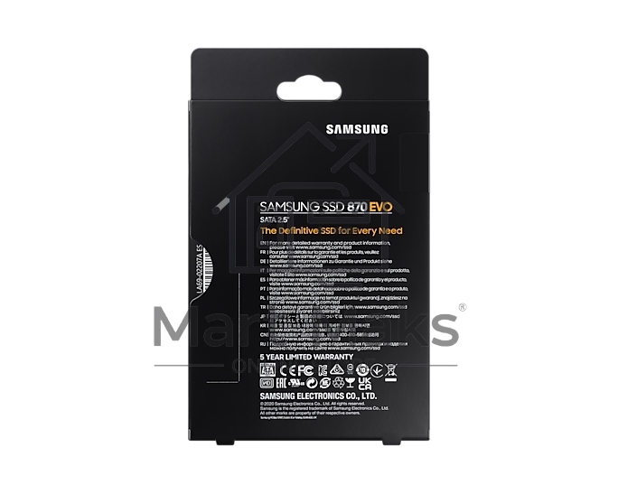 Накопитель SSD Samsung 870 EVO, 2TB, SATA III, 2.5