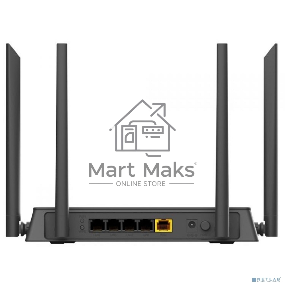 Маршрутизатор беспроводной D-Link DIR-841/RU/A1B, Wireless AC1200 Dual-Band Router with 1 10/100/1000Base-T WAN port and 410/100Base-TX LAN ports.802.11b/g/n compatible, 802.11AC up to 866Mbps,1 10/100/1000Base-T WAN port, 4