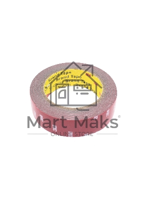 Скотч двусторонний вспененный 3M VHB 30 мм, 5 м, тянущийся