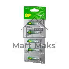 Алкалиновые батарейки GP Super Alkaline G-Tech 24А ААA - 1 шт. на отрывных блистерах