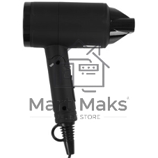Фен BRAYER BR3040 черный, 1400 Вт, компактный