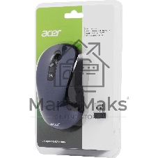 Мышь беспроводная Acer OMR306 черный/серый, 1600 dpi, радиоканал, USB, кнопки - 6