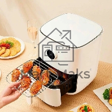 Аэрогриль Xiaomi Mi Smart Air Fryer 6.5L EU белый, 1800 Вт, 6.5 л, сенсор, 12 программ