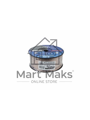 Кабель акустический, 2х1.50 мм , прозрачный BLUELINE, 100 м Rexant 01-6206-3