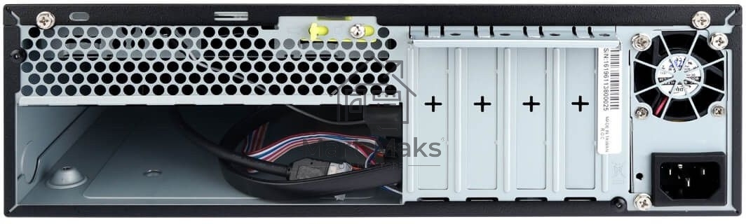 Компьютерный корпус Slim Desktop INWIN  CJ708BL IP-S265AU7-2 80plus Bronze, U3*2+U2*2+A(HD)+TYPE 3.1C + FAN 80*15mm + intrusion switch INWIN Slim Case