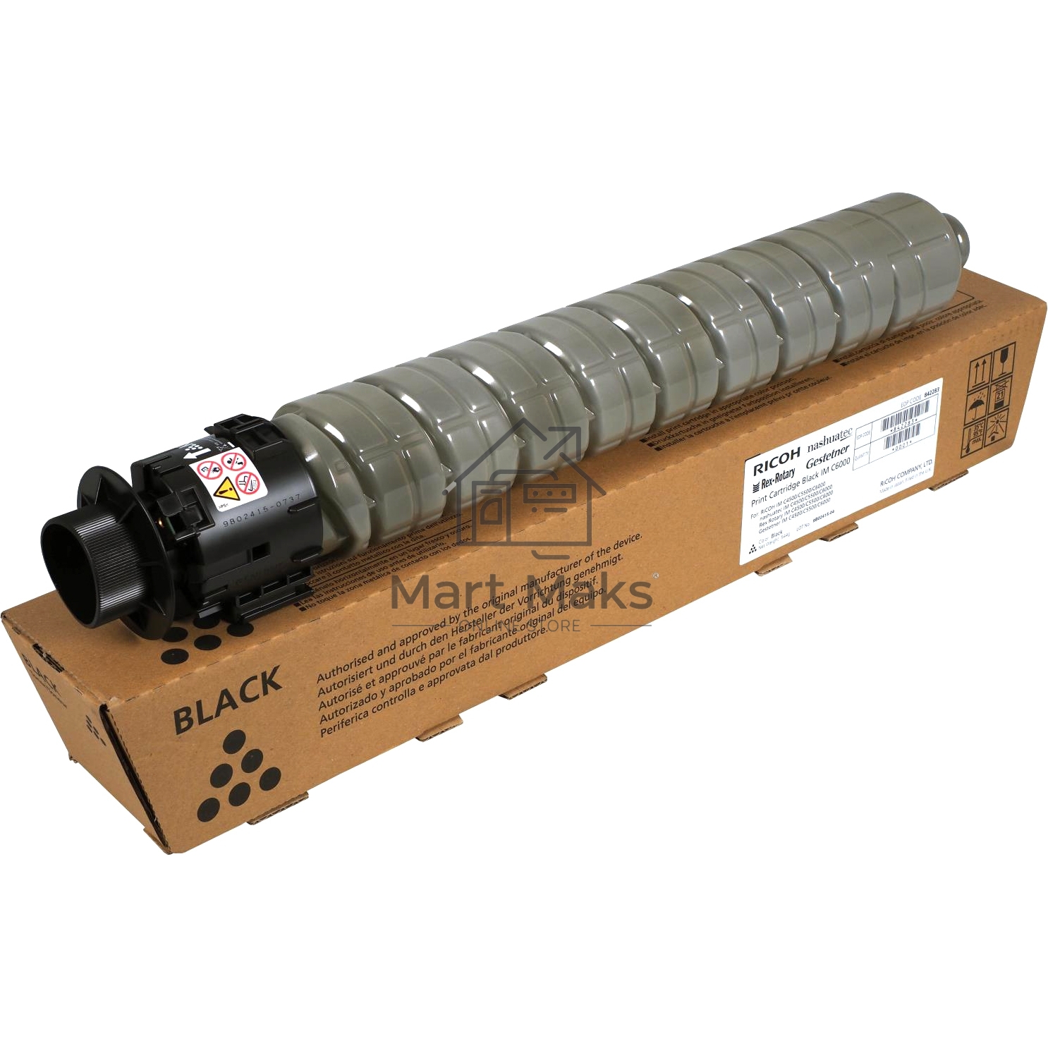 Картридж лазерный Ricoh тип IM C6000 черный, IM C4500/C5500/C6000