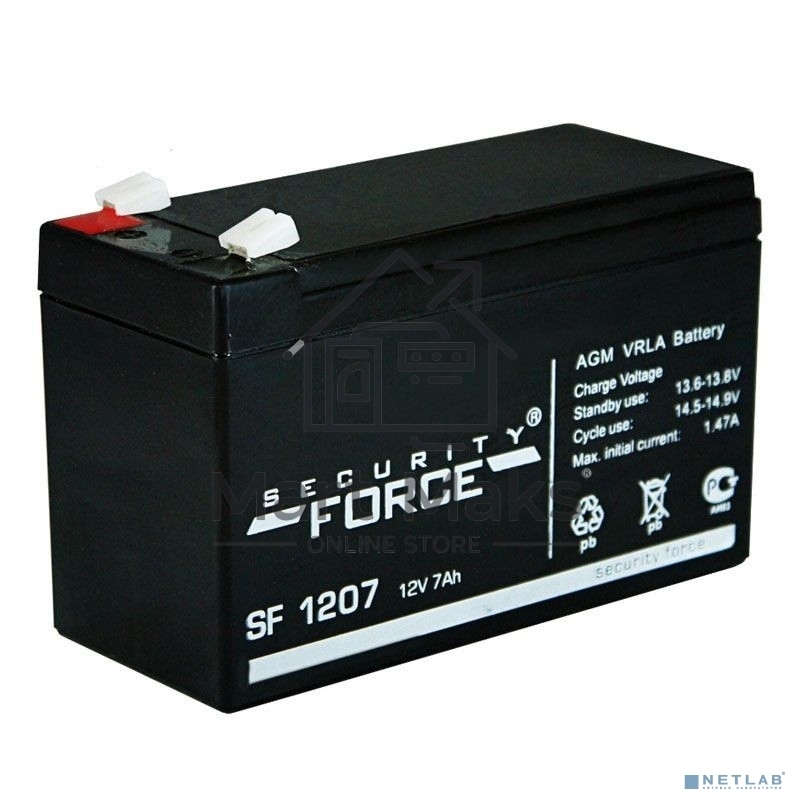 Батарея Delta Security Force SF 1207 (12V 7Ah)