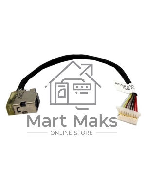 Разъем для ноутбука HP ProBook 430 455 440 470 450 G4 G5 828949-007 c кабелем 8-pin