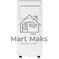 Кондиционер мобильный ECOSTAR KV-DS05CH-E 5000 BTU, 15 м², 52/53 дБ, охлаждение, осушение, белый