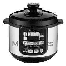 Мультиварка-скороварка Moulinex CE620D32 5л 1000Вт серебристый/черный