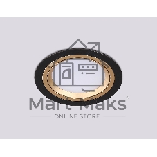 Светильник Ambrella light TN51914 BK/GD черный/золото GX53 max 12W D115*23