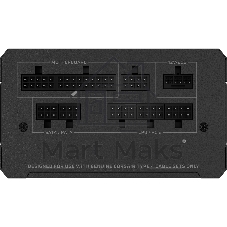 Блоки питания/ Power Supply Corsair RM1000e, Model RPS0217, 1000W 80+ Gold (ATX, 3.1, PCIe 5.1, Full modular, 1x24(20+4)pin, 2xEPS/ATX 12V 8-pin (4+4), 1x12V-2x6(12+4)pin, 2x12V-2x6 to Dual 8-Pin(6+2), 1xPCIe 8-Pin(6+2), 4xSATA (4 Straight SATA), 4xSATA / PATA (2 Straight SATA) (2 Straight PATA), Active, 120x120mm, 150x140x86mm, APFC, Power cable-EU, black)