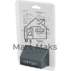 Мышь беспроводная Acer OMR306 черный/серый, 1600 dpi, радиоканал, USB, кнопки - 6