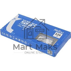 Твердотельный накопитель SSD M.2 2242 Netac 128Gb NV30ES Series NT01NV30ES-128-E4X (PCI-E 3x4, up to 1600/1300MBs, 3D NAND, 75TBW, NVMe, 22х42mm)