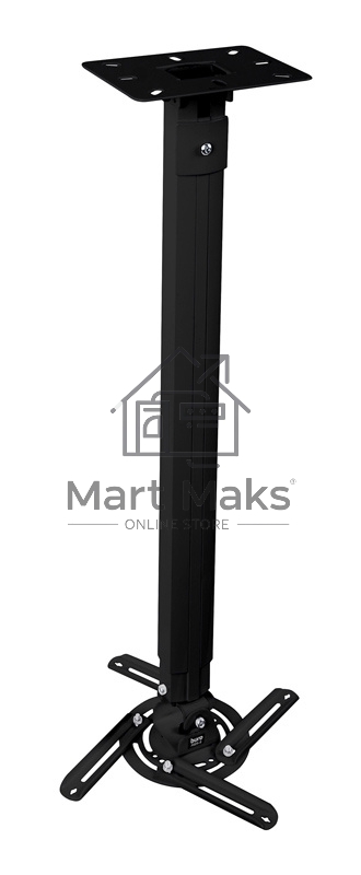 Кронштейн для проектора Buro PR05-B черный макс.13.6кг потолочный поворот и наклон