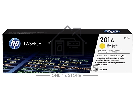 Тонер Картридж HP 201A CF402A желтый для HP CLJ Pro M252/M277 (1400стр.)
