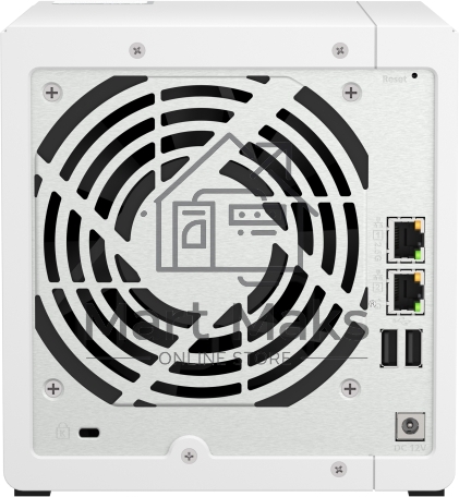 Сетевое хранилище SMB QNAP TS-433-4G NAS 4 HDD trays. ARM 4-core Cortex-A55 2.0GHz, ram 4 GB (max), 1x1GbE, 1x2.5GbE, 2xUSB 2.0 port,1xUSB 3.2 Gen 1