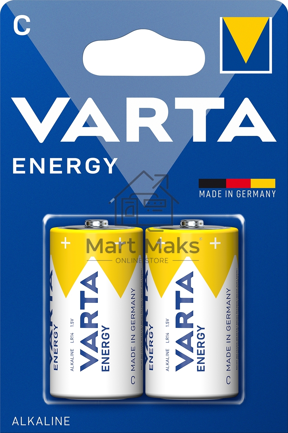 Батарейки VARTA ENERGY C бл. 2